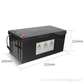 Lithium Iron Fosphate Battery ji bo Pergala Enerjiya Solar